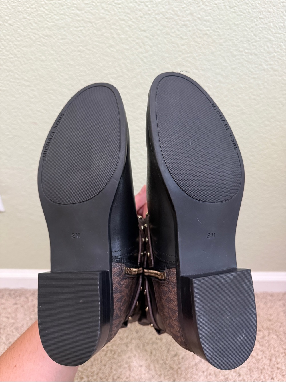 Michael Kors Kincaid Leather Riding Boot - W8 - Picture 4 of 11